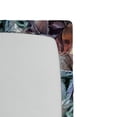 thumbnail image 2 of Ambesonne Boho Fitted Sheet, Bird Feathers Circle Art, Twin XL Size, Mauve Black Blue, 2 of 2