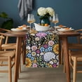 thumbnail image 2 of Sunflower Table Runner - 72 Inch Long, Kitchen Dining Table Runner Dresser Scarves, Colorful Flowers Summer Botanical Farmhouse Decor for Coffee Tables Wedding Party Banquet, 2 of 8