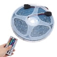 thumbnail image 4 of Luces de cinta flexibles, tiras de luces LED de colores de 300 luces, luces de cuerda flexibles de primera línea, 4 of 12