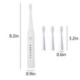 thumbnail image 3 of Wovilon Sound Rechargeable Toothbrush For Adults And Kids,Travel Toothbrush With 4 Brush Heads,5 Modes PowerToothbrush, WIth Magnetic Base Charging, 3 of 7
