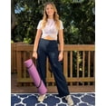 thumbnail image 3 of Pantalón G4Free ligero y transpirable para yoga, azul marino, talla XL, 74 cm, 3 of 4