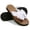 White, variant on Cute Bow Flip Flops for Women Low Wedge Thong Cushion Sandals Non Slip Lightweight Comfort Slip On Sandals for Summer Beach Casual Wear