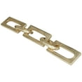 thumbnail image 5 of 18" x 2" Gold Aluminum Chain Sculpture, by CosmoLiving by Cosmopolitan, 5 of 7