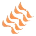 thumbnail image 1 of Almohadillas Para Permanente De Pestañas, Silicona Reutilizable Naranja, 5 Pares De Almohadillas Suaves Para Levantar Pestañas Para Hombres Para Salón De Belleza, 1 of 7