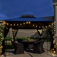 thumbnail image 3 of Leadbon 10’ x 10’ Hardtop Canopy Gazebo, Weather Resistant, 3 of 7