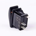 thumbnail image 4 of funtasica 5 x Waterproof 12V 20A Bar Rocker Toggle Switch LED Car Boat Orange Light, 4 of 9