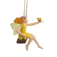 thumbnail image 1 of Statue de Fée en Résine pour Jardin Extérieur Sculpture Suspendue pour Patio Balcon Figure Décorative, 1 of 4
