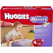 HUGGIES Little Movers Diapers (Choose Your Size)