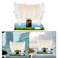 thumbnail image 4 of Hermoso adorno de cristal musulmán tallado Mini artesanías pequeñas Ayat Kursi Al Artesanías polacas claras Recuerdos Decoración de es Baoblaze Artesanías De Cristal Musulmanas, 4 of 8