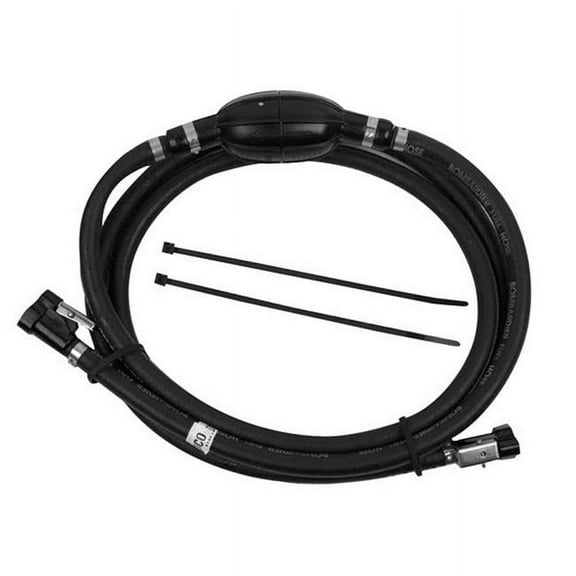 Johnson Evinrude OMC OEM 5/16" Fuel Line 8ft Hose & Primer Bulb, 5008609