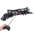 thumbnail image 3 of Remote Control Trailer Truck, RC Tow Truck Multipurpose Black Vehicle RC Trailer Plastic RC Trailer Toy  For Kids For Gift, 3 of 8
