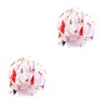 thumbnail image 4 of Guardurnaity Sleep Bonnet Sleeping Hat Bohemian Patterns Headwear Suministros para Mujeres Niñas Type1 NO1, 4 of 6