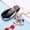 Black, variant on Keychain Sparkling Rhinestones Inlay Horse Design Key Chain Pendant Decorative Lucky Charm Bags Backpacks Cars Pendant