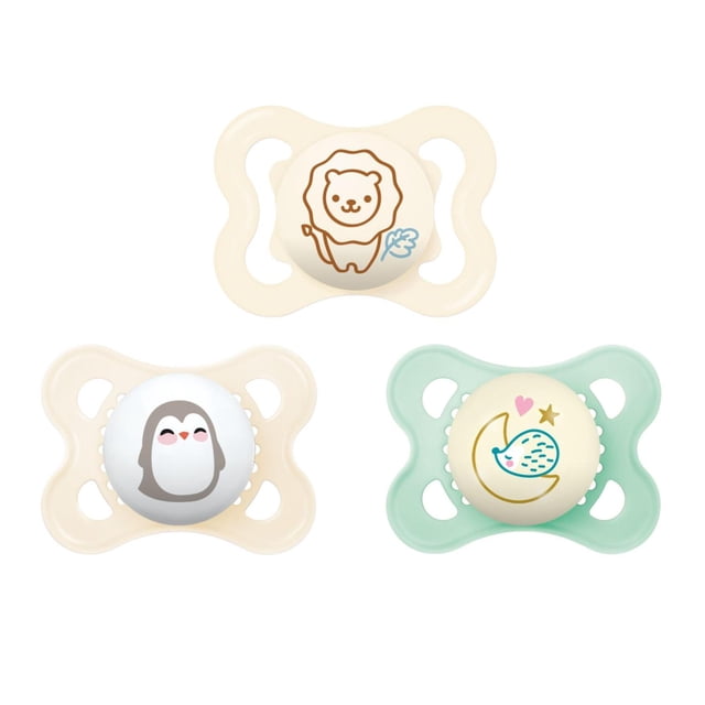 Chupetes MAM Unisex Paquete Variado para Bebé 0-6 Meses 3 Unidades
