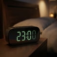 thumbnail image 7 of Unique Bargains Mirror Alarm Clock with Big Numbers for Heavy Sleepers 5.1" x 1.4" x 2.6", 7 of 7