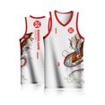 thumbnail image 3 of Camisetas de baloncesto BASKETMAN para hombre personalizables con sublimación completa, nombre del equipo, número, logotipo impreso, patrón de dragón, ropa de entrenamiento, 3 of 5