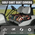 thumbnail image 3 of Whosucclay Butterfly Mushroom Golf Cart Seat Cover Blanket Towel Accessories, Elastic Breathable Towel Blanket Cover for Club Car EZGO Yamaha, 52.36 x 32.28 inch, 3 of 7
