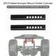 thumbnail image 4 of 2 piezas soporte para paracques poste de cilindro para Axial SCX10 y SCX10 II 90046 90047 coche de orugas Sunnimix Soporte de montaje de parachoques RC, 4 of 8