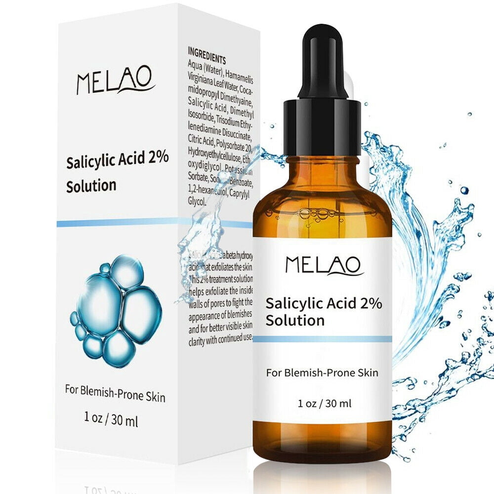Salicylic Acid Skin Cosmetic Peel Acne Wrinkles Dull Clogged Pores