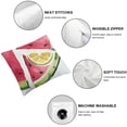 thumbnail image 4 of SHANXI Throw Pillow Covers Decorative Pillow Cases Soft Velvet Cushion Covers for Couch Sofa Bed Home Decor 22x22in, 4 of 5