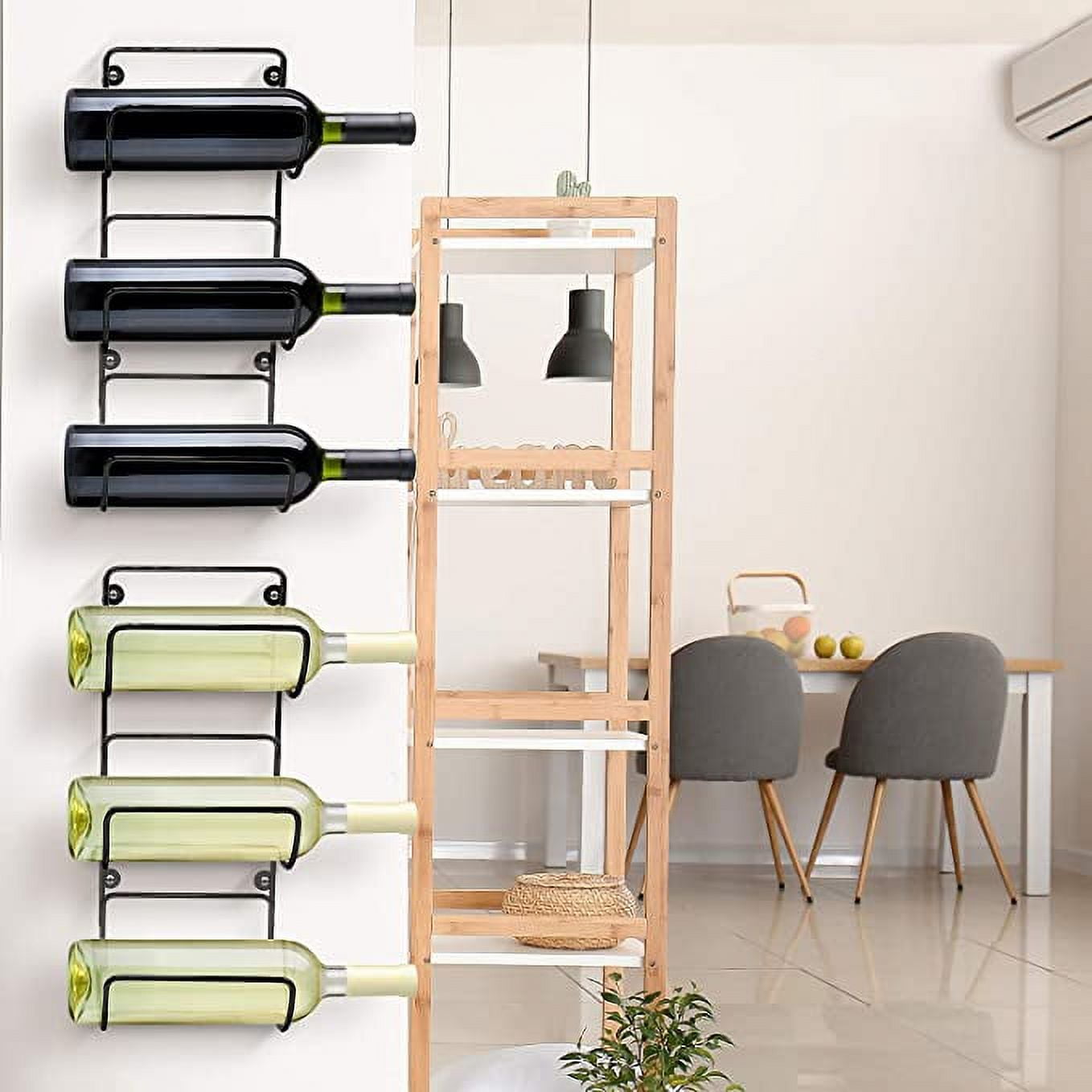 2 Packs Towel Rack Holder Set OLETNY Wall Mounted Storage Organizer for Towels Washcloths Hand Towels Linens Ideal for Bathroom Spa Salon Modern Design Walmart