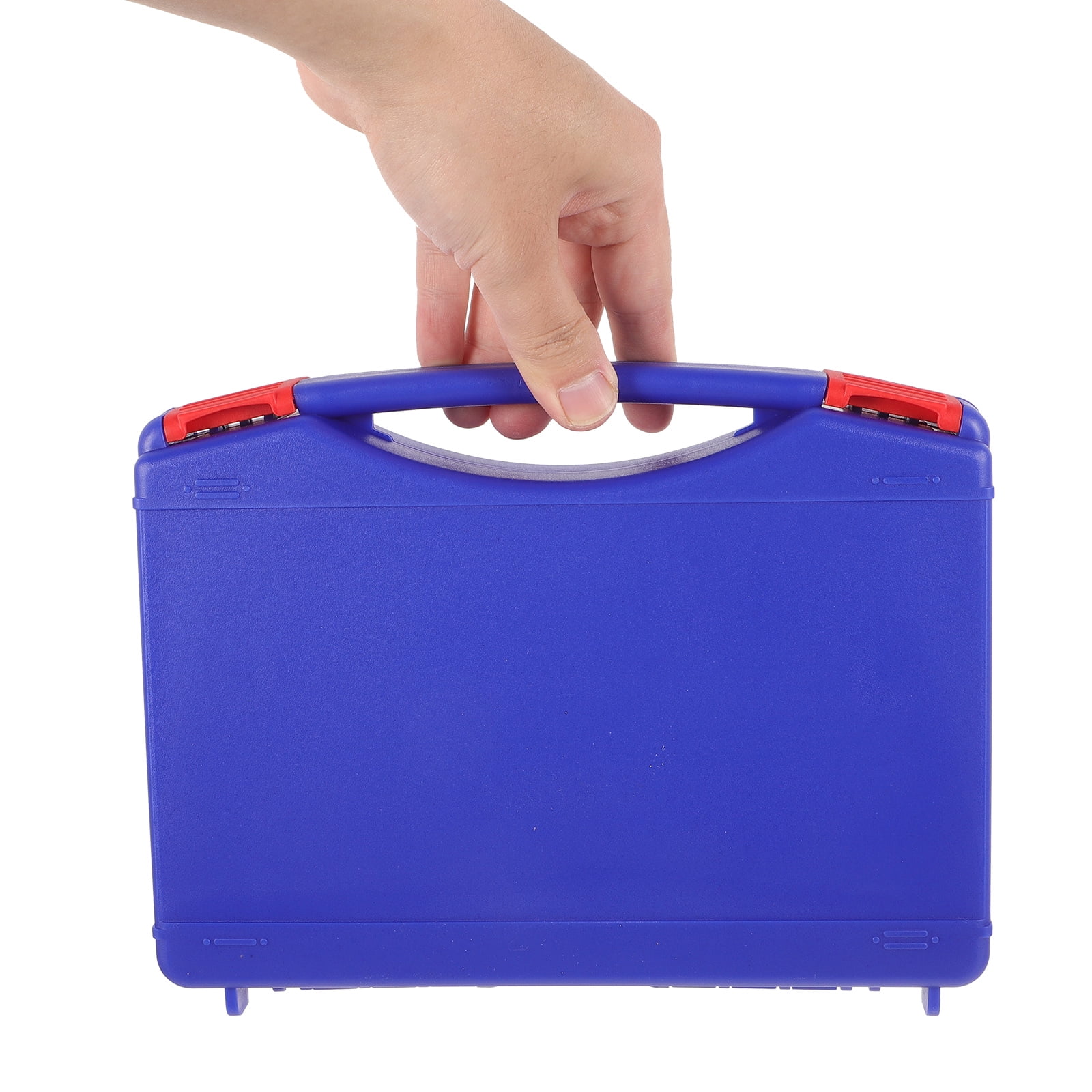 Plastic Containers Mechanic Tools Storage Box Portable Case Makeup Organizer  Small Hard with Foam Handheld Travel 