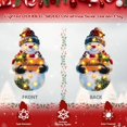 thumbnail image 3 of Bandera de Navidad para jardín, amadecohome, iluminada con luz solar LED de 30 x 45 cm, 3 of 7