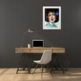 thumbnail image 3 of Orme, E. Anthony 19x24 White Modern Wood Framed Museum Art Print Titled - Confetti Girl I, 3 of 4