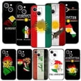 thumbnail image 2 of Funda de teléfono de lujo con bandera de Kurdistán, cubierta protectora de silicona negra para iPhone 13, 15, 14, 12 Mini, 11 Pro MAX, XR, X, SE, XS, 7, 8 Plus, 2 of 5
