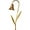 Antique Bronze, variant on Brass Path- Walkway and Area Light with Decorative Leaves- Antique Brass