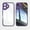 Darkpurple, variant on for iPhone 16 Case Clear Slim, [Built in Lens Protector] [Non Yellowing] TPU Bumper Transparent Back Hard Shell Shockproof Thin for Men Women for iPhone 16, Blackred