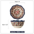 thumbnail image 3 of Large Cereal Bowls Set, Soup Bowls Microwave Safe, Rice Bowls, Breakfast Bowls, Ceramic Cereal Bowls-chrysanthemum,Set of 2, 3 of 6