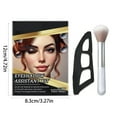 thumbnail image 2 of Eyeshadow Stencils Eyeliners Stencils Eyeshadow Assistant Kits Eyeshadow Tool Makeup Brush Eyeshadow Applicator, 2 of 8