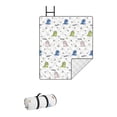 thumbnail image 2 of Esterilla de picnic de forro polar para camping y senderismo, manta de picnic gruesa, esterilla de camping impermeable portátil, esterilla de picnic impermeable para césped, esterilla de picnic de tel, 2 of 6