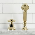 thumbnail image 4 of Kingston Brass KSK4302BXTR Transfer Valve Set For Roman Tub Filler, Polished Brass, 4 of 5