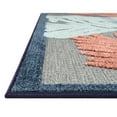 thumbnail image 6 of Unique Loom Belize Outdoor Collection Area Rug - Ambergris (7' 10" Square Gray/Navy Blue), 6 of 7