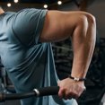 thumbnail image 1 of Lava Bracelet Fashionable Matching Bead Dumbbells Elastic Rope Soothing Diffusion for Men Women, 1 of 1