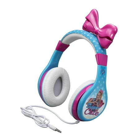 JoJo Siwa Kids Headphones with Volume Limiting Feature for Safe Listening