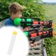 thumbnail image 2 of Paquete de 100 dardos de espuma suave que brillan en la oscuridad para pistolas de juguete luminosas para niños, 2 of 5