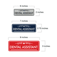 thumbnail image 5 of Signs ByLITA Standard Dental Assistant Tooth Graphic Dentist Office Decor Sign (Red) - Medium, 5 of 6