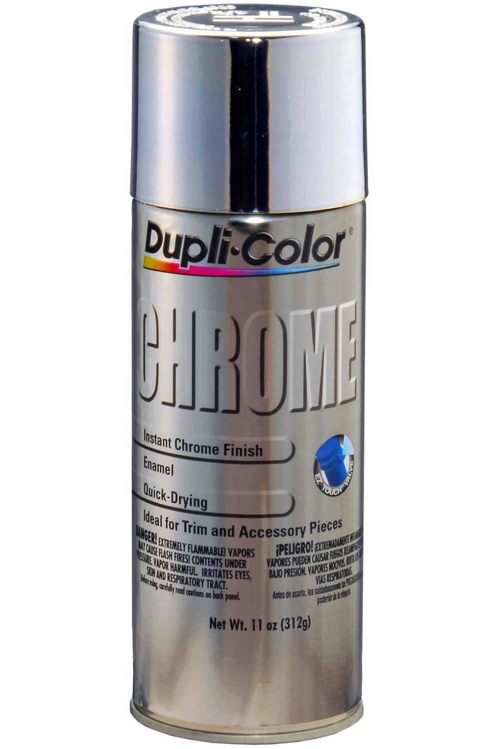 Dupli Color 11oz CHROME Automotive Metallic Spray Paint CS101 Trim 