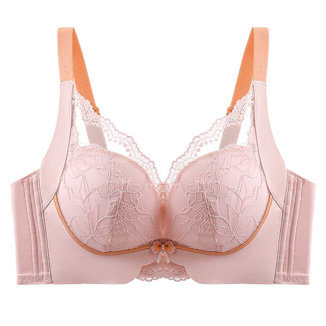 Womans Color Comfortable Hollow Out Perspective Bra Underwear No Rims