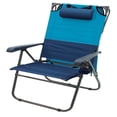 thumbnail image 3 of RIO Gear Hi-Boy Aluminum Canopy Chair - Blue Sky/Navy, 3 of 5