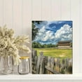 thumbnail image 2 of Rustic Farmhouse Landscape Canvas Print/Wall Art Perfect for Living Room Bedroom Office Farmhouse Decor and Country Home Decoration., 2 of 8
