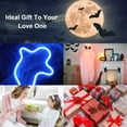thumbnail image 3 of Yeacher Ghost Design LEDs Neon Light 3*AA Cell & USB Operated Constant Bright Mode Neon, 3 of 8
