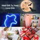 thumbnail image 2 of Ghost Design LEDs Neon Light 3 * AA Cell & USB Operado Constant Bright Mode Letrero de neón Luc Eccomum pequeña luz de noche, 2 of 7