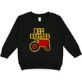 thumbnail image 2 of Inktastic Red Tractor Big Brother Toddler Sweatshirt, 2 of 4