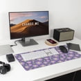thumbnail image 6 of Bingfone Daisies Flowers Large Gaming Mouse Pad,Extended Desk Mousepad with Stitched Edges,Non-Slip Base,Water Resist Keyboard Pad for Gamer, Office & Home, 29.5 x 16 in, 6 of 6