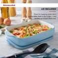 thumbnail image 4 of Gres vitrificado rectangular Baker KitchenAid, terciopelo azul, 4 of 5