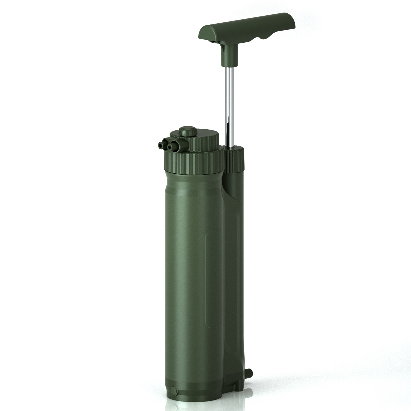 Portable Reverse Osmosis Water Filter Pump Outdoor Water Purification System Survial Gear for Camping Hiking Travel Emergency Preparedness